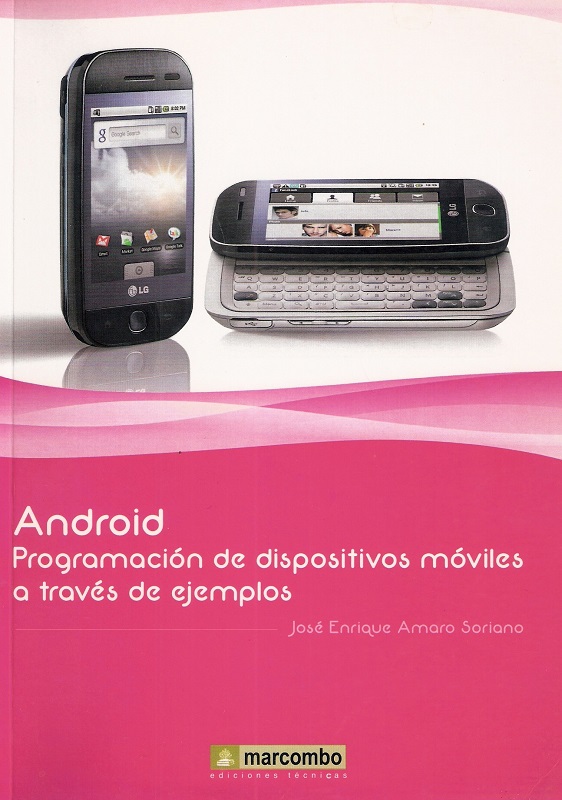 Portada de ANDROID. PROGRAMACIÓN DE DISPOSITIVOS MÓVILES A TRAVÉS DE EJEMPLOS